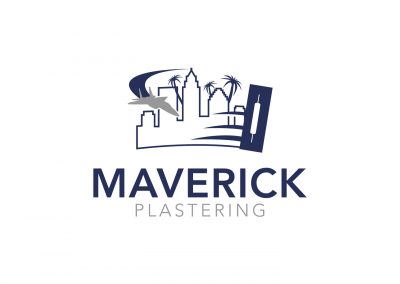 Maverick Plastering Logo